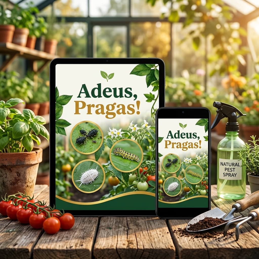 Adeus Pragas - Livro Digital, Tablet e Aplicativo de Identificação